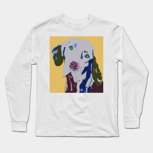 Abstract Hound Long Sleeve T-Shirt